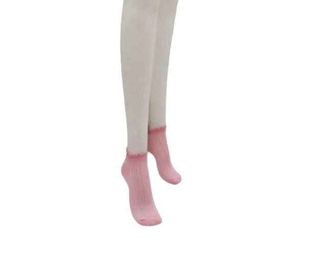 Meia Bestsocks Adulto Feminina Algodão Soquete (c/3)