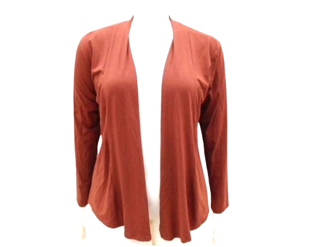 Cardigan Kaprice Adulto Extra Grande Feminino Manga Longa Viscolycra