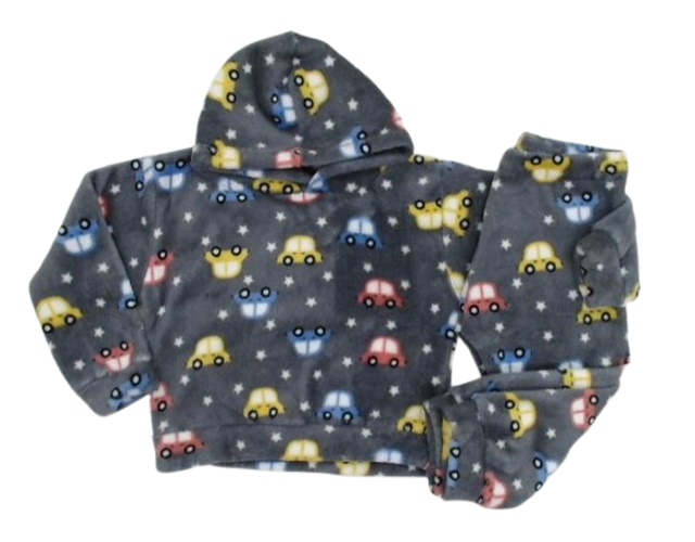 Pijama Filitex Primeiros Passos Masculina Peluciado Capuz