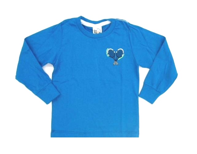 Camiseta Gatutty Primeiros Passos Masculina Manga Longa Malha