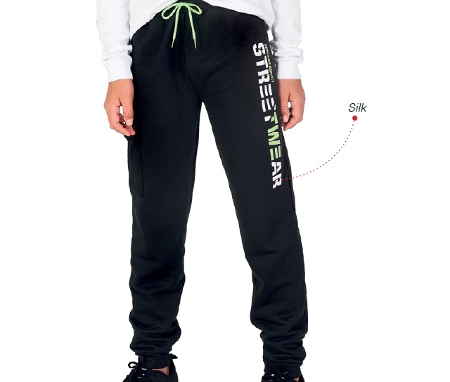 Calça Viston Juvenil Masculina Moletom Bolso Lateral