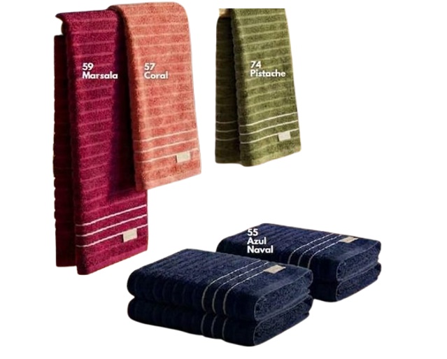 Toalha-banho Mafratex Adulto Felpuda Ondas 150x80cm