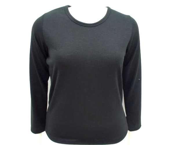 Blusa Armando Adulto Extra Grande Feminina Manga Longa Lã/Acrílico