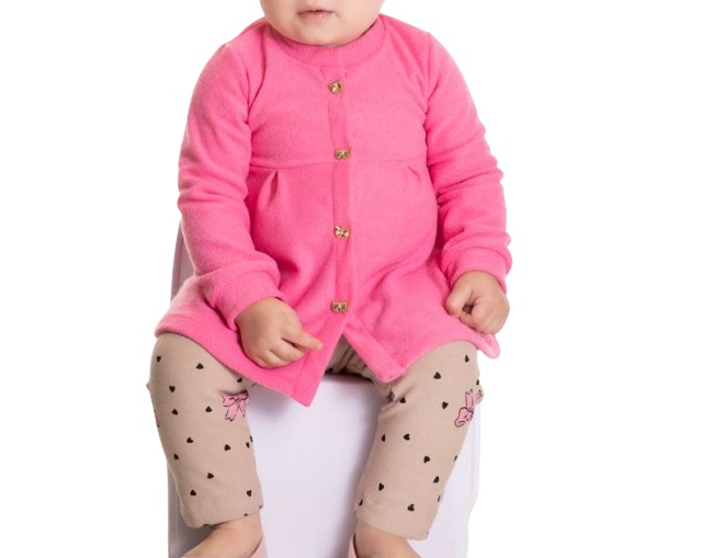 Conjunto Semprekids Bebe Feminino Bouclé Legging