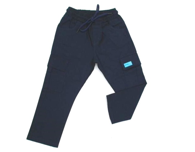 Calça Perbol Primeiros Passos Masculina Sarja Bolso Cargo