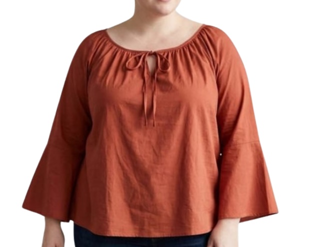 Blusa 7linhas Adulto Feminina Manga 3/4 Viscose Ciganinha