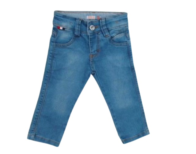 Calça Seteg Bebe Masculina Jeans Lycra