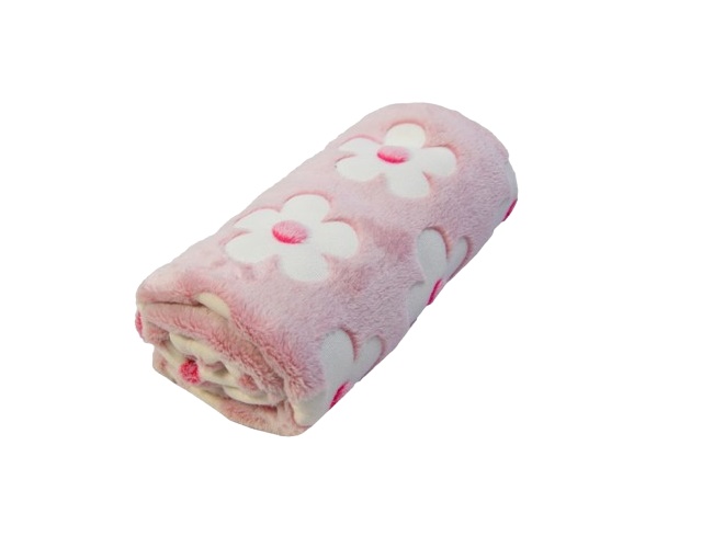 Manta Everly Bebe Fleece 3d Estampada (75cmx95cm)
