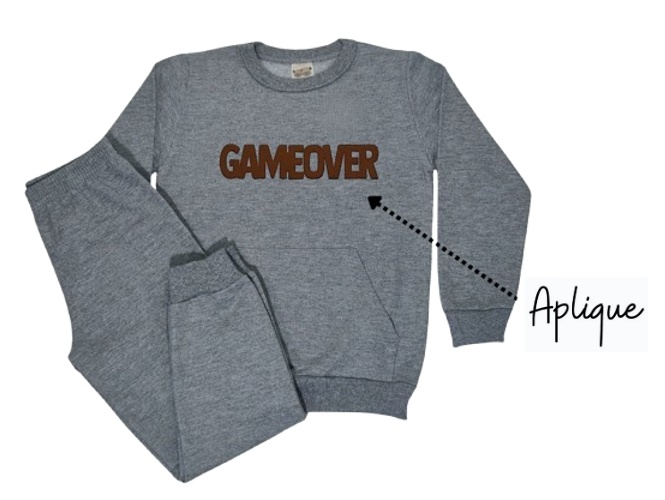 Conjunto Mundonicky Infantil Masculino Moletom