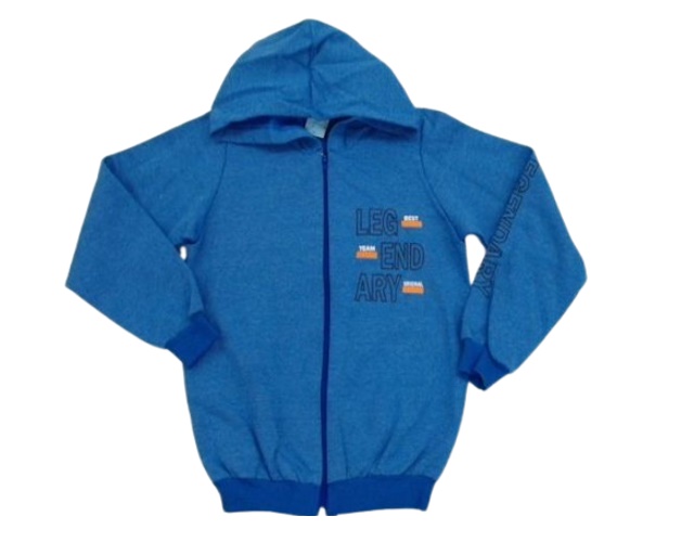 Jaqueta Wilbertex Juvenil Masculina Moletom Capuz