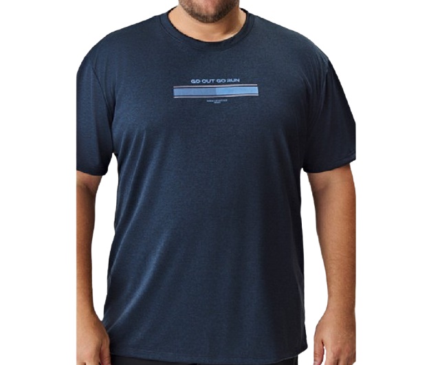 Camiseta Mmt Adulto Extra Grande Masculina Manga Curta Malha Dry Rajada