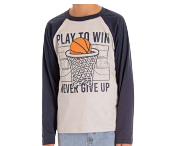 Camiseta Pk Juvenil Masculina Manga Longa Malha