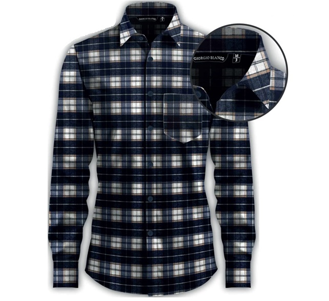 Camisa Bilunew Adulto Masculina Manga Longa Flanela Xadrez