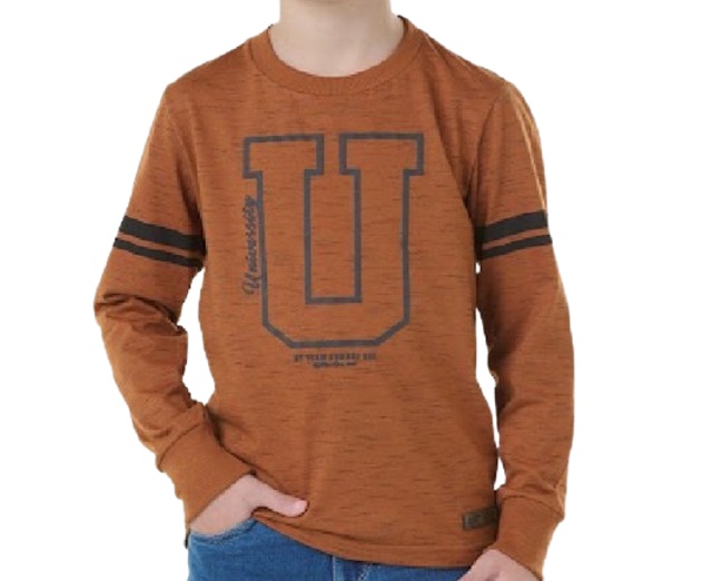 Camiseta Maro Infantil Masculina Manga Longa Malha Jet