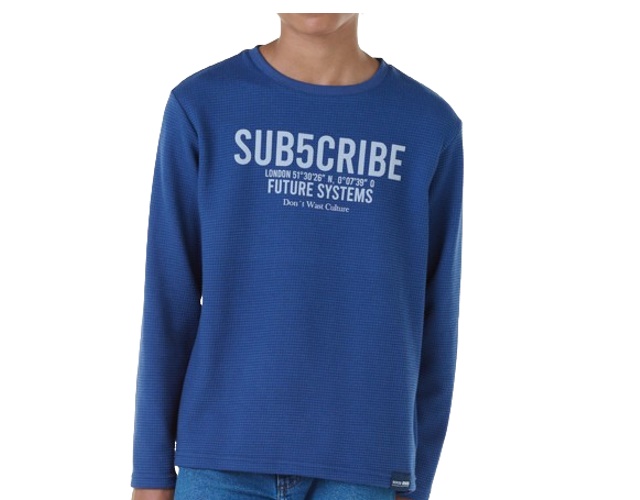 Camiseta Mro Juvenil Masculina Manga Longa Malha Favo