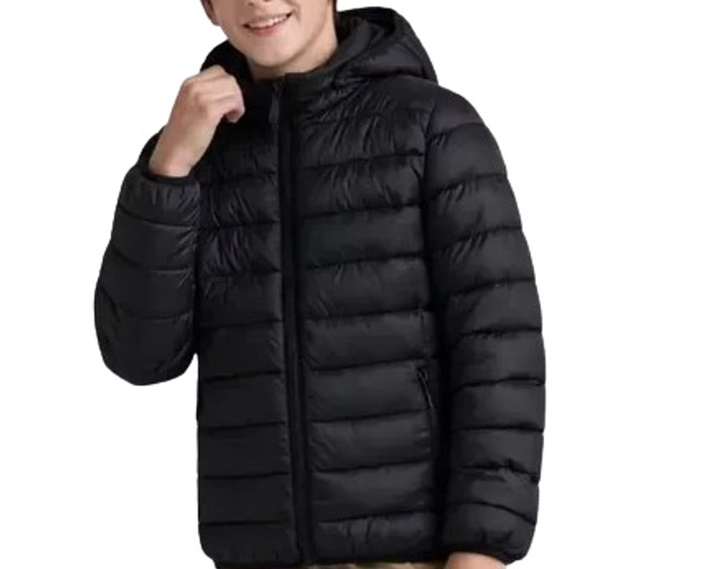 Jaqueta Kopico Juvenil Masculina Nylon Matelassê Capuz