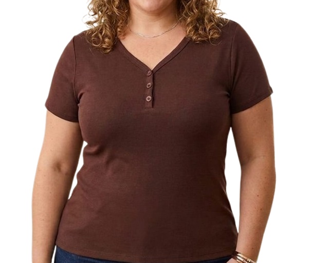 Blusa Armando Adulto Extra Grande Feminina Manga Curta Viscolycra