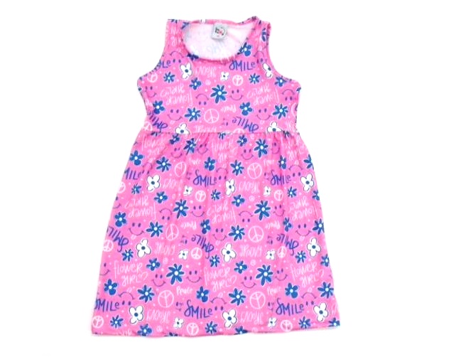 Vestido Gatutty Infantil Regata Poliéster Estampado