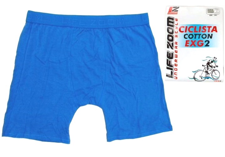Cueca-boxer Lifezoom Adulto Extra Grande Cotton Ciclista