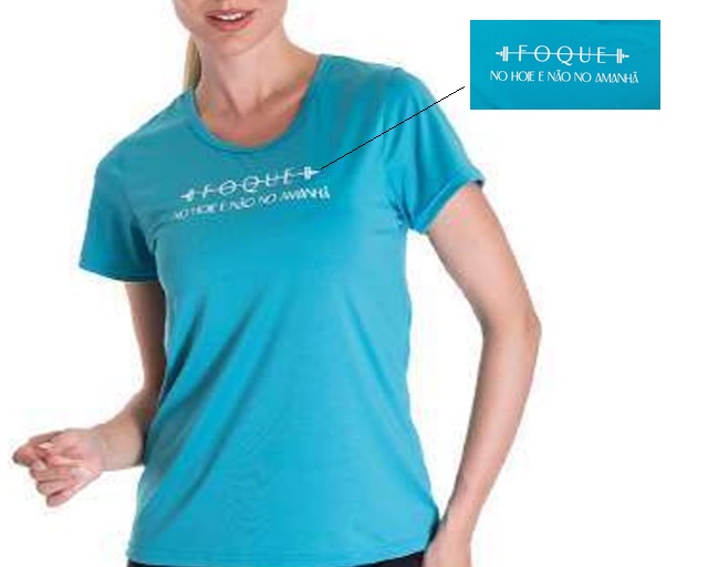 Blusa Sangos Adulto Feminina Manga Curta Poliéster Proteção Uv50+