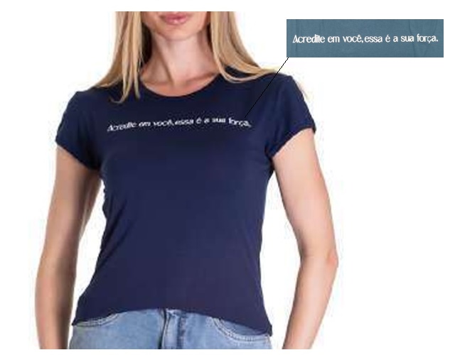 Blusa Sangos Adulto Feminina Manga Curta Viscolycra