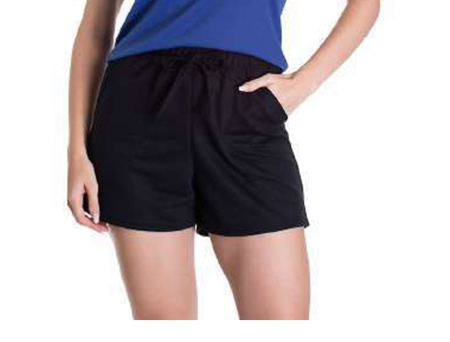 Short Sangos Adulto Feminino Moletinho 2bolsos