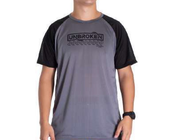 Camiseta Conexao Adulto Masculina Manga Curta Dry Fit Furadinha