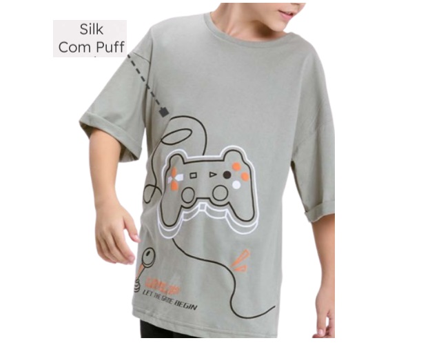 Camiseta Viston Juvenil Masculina Manga Curta Malha