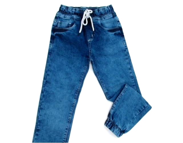 Calça Perbol Infantil Masculina Jeans Lycra Elástico