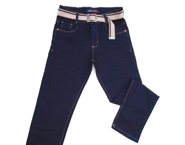 Calça Perbol Juvenil Masculina Jeans Lycra Cinto
