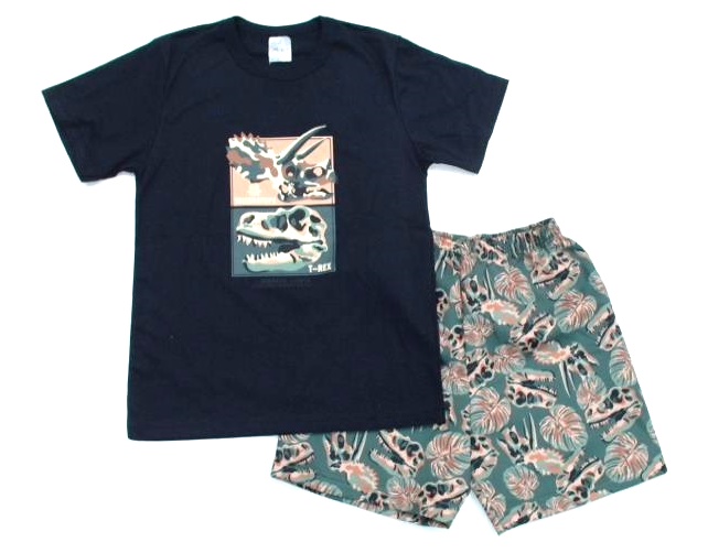 Conjunto Catolele Juvenil Masculino Manga Curta Malha