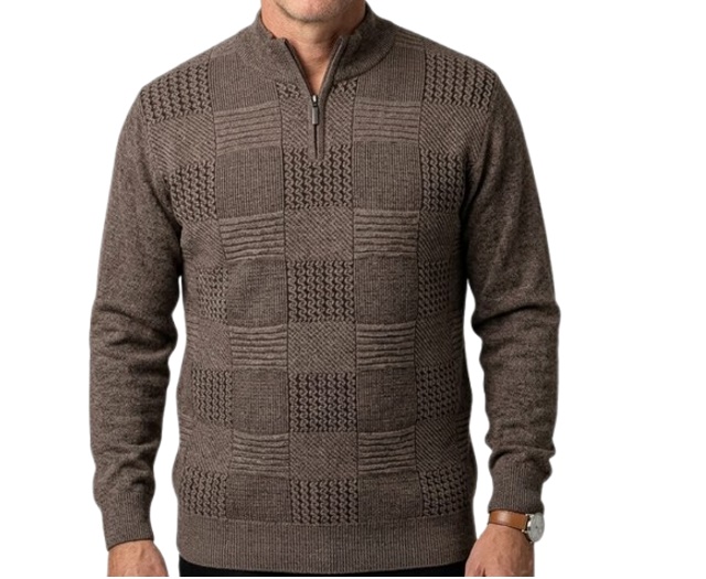 Blusa Giorgiobianco Adulto Masculina Lã/Acrílico Trabalhada Zí