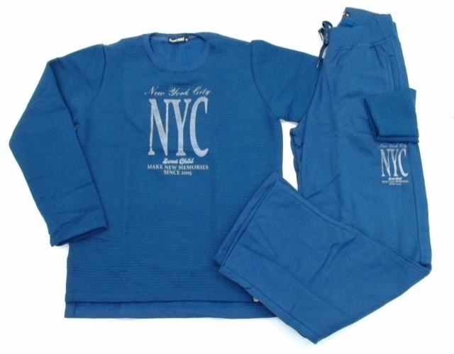 Conjunto Sweetchild Juvenil Feminino Moletom Matelassê Wide Leg