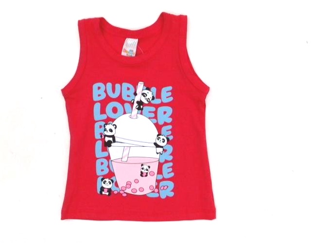 Blusa Shumakids Primeiros Passos Feminina Regata Cotton