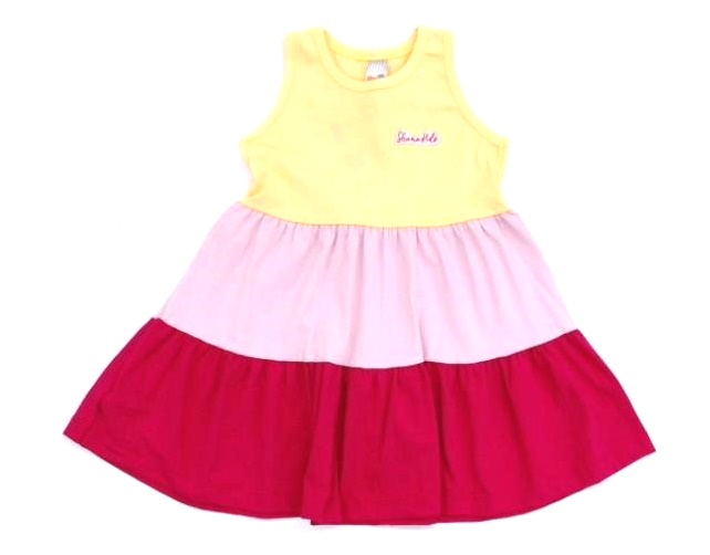 Vestido Shumakids Infantil Regata Cotton