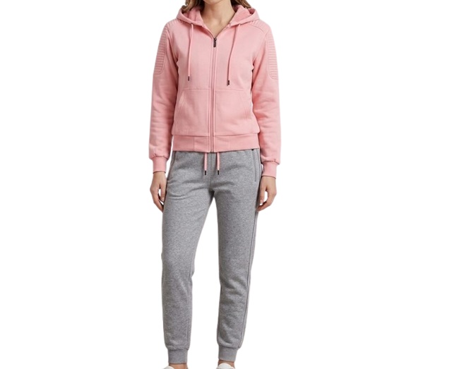 Conjunto Kopico Adulto Feminino Poliéster Matelassê Capuz