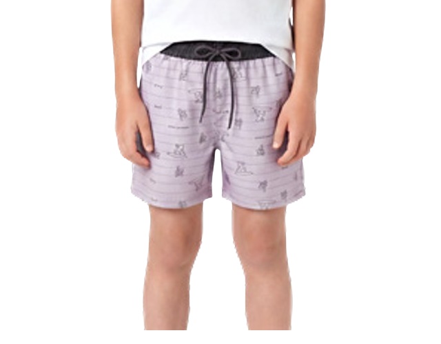 Bermuda Wilbertex Juvenil Masculina Tactel Estampada