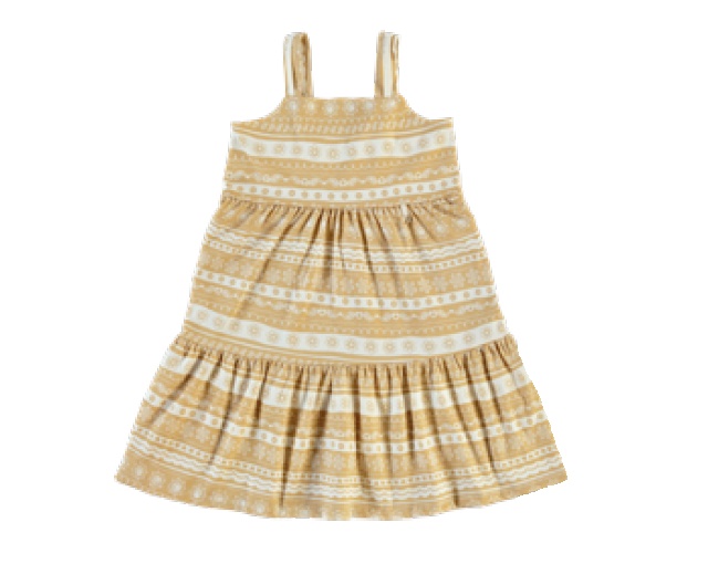 Vestido Dila Juvenil Regata Malha Estampado