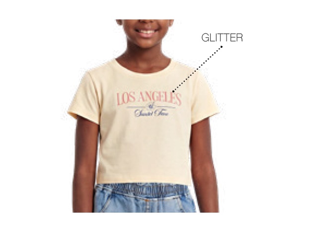 Blusa Bichobagunça Juvenil Feminina Manga Curta Malha Cropped
