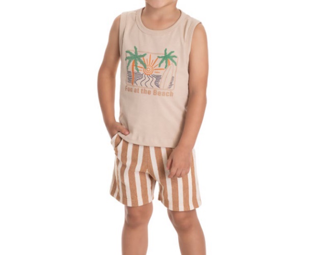 Conjunto Jidi Primeiros Passos Masculino Regmachão Malha