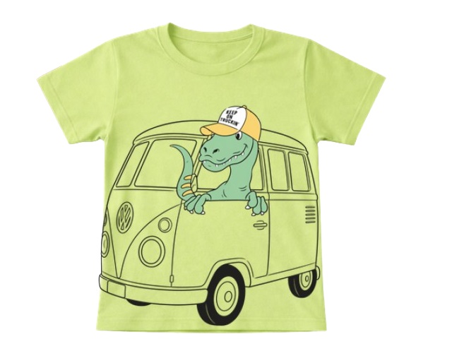 Camiseta Kalele Infantil Masculina Manga Curta Malha