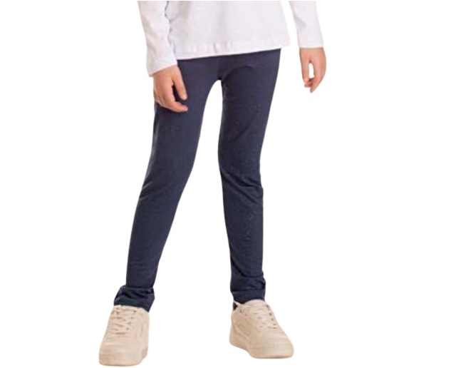 Legging Pimentinha Infantil Feminino Cotton Glitter
