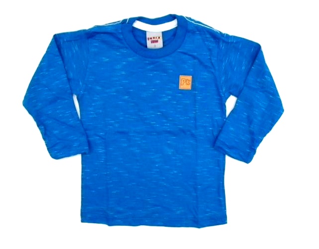Camiseta Pimentinha Primeiros Passos Masculina Manga Longa Malha Jet