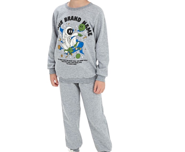 Conjunto Fashionk Infantil Masculino Moletom