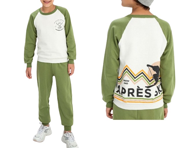 Conjunto Fashionk Juvenil Masculino Moletom