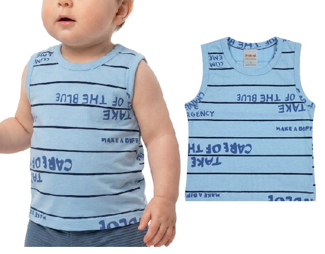 Regata Fantoni Bebe Masculina Malha