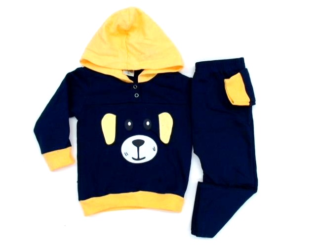 Conjunto Didiene Bebe Masculino Moletom Capuz