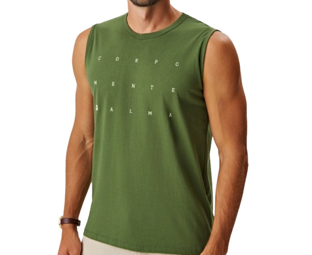 Regata Mmt Adulto Masculina Machão Malha