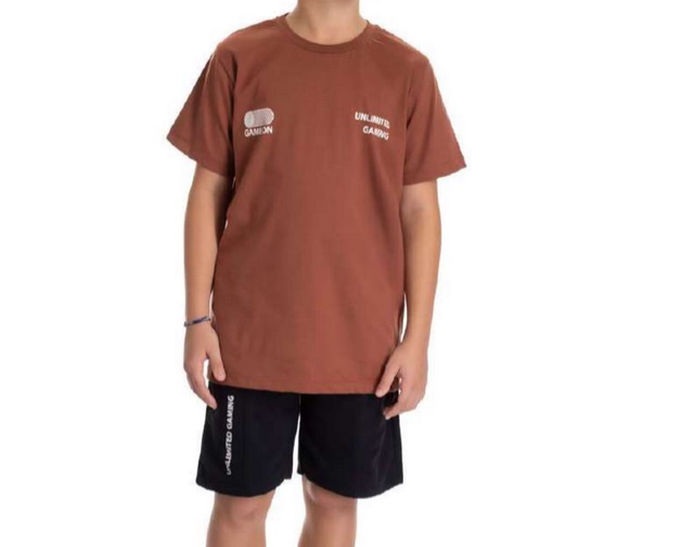 Conjunto Adulteens Juvenil Masculino Manga Curta Malha