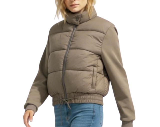Jaqueta Kopico Adulto Feminina Nylon Matelassê Gola Alta